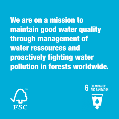 Together we are FSC® clean water & sanitation